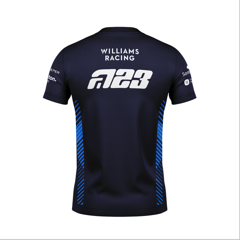 Camiseta Dryfit Williams Alex Albon Azul Marinho 2025