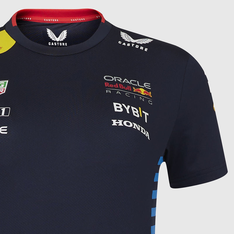 Camiseta Feminina da Equipe Red Bull Racing