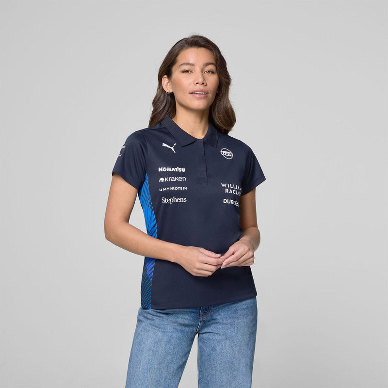 Polo Feminina da Equipe Williams Racing PUMA 2025