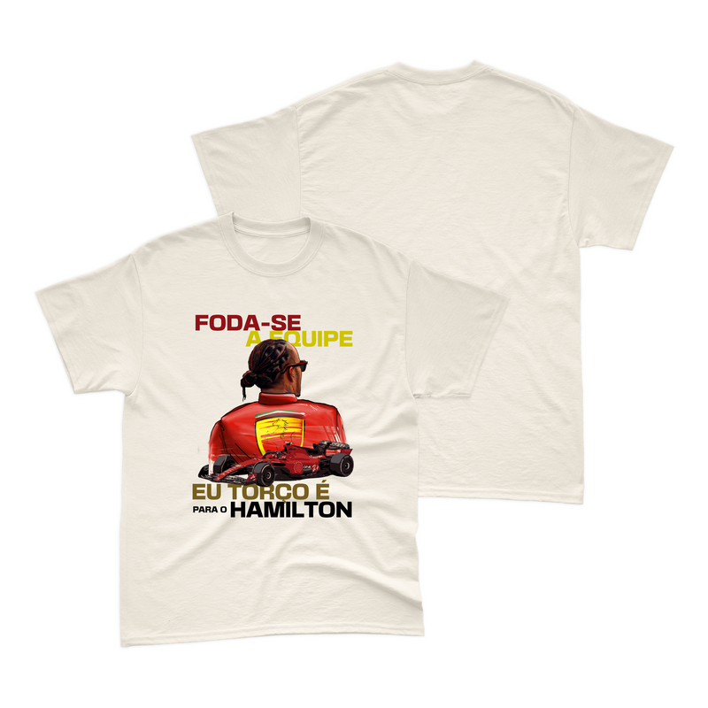 Camiseta Lewis Hamilton 2025 FOD@-SE Algodão