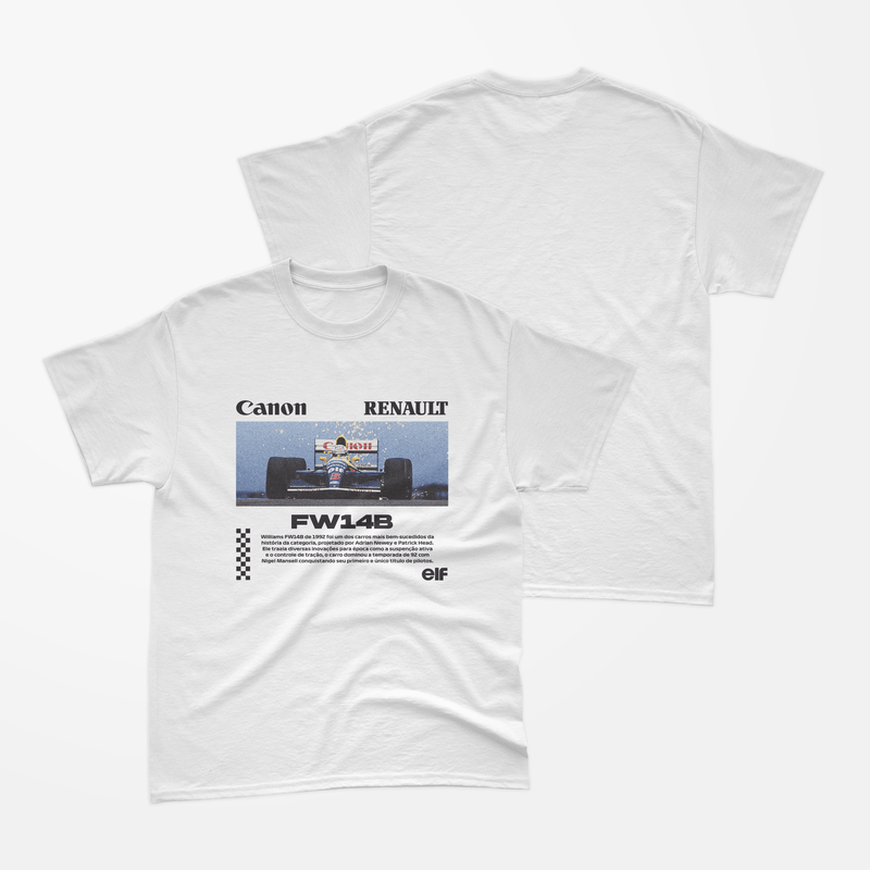 Camiseta Casual Williams FW14B