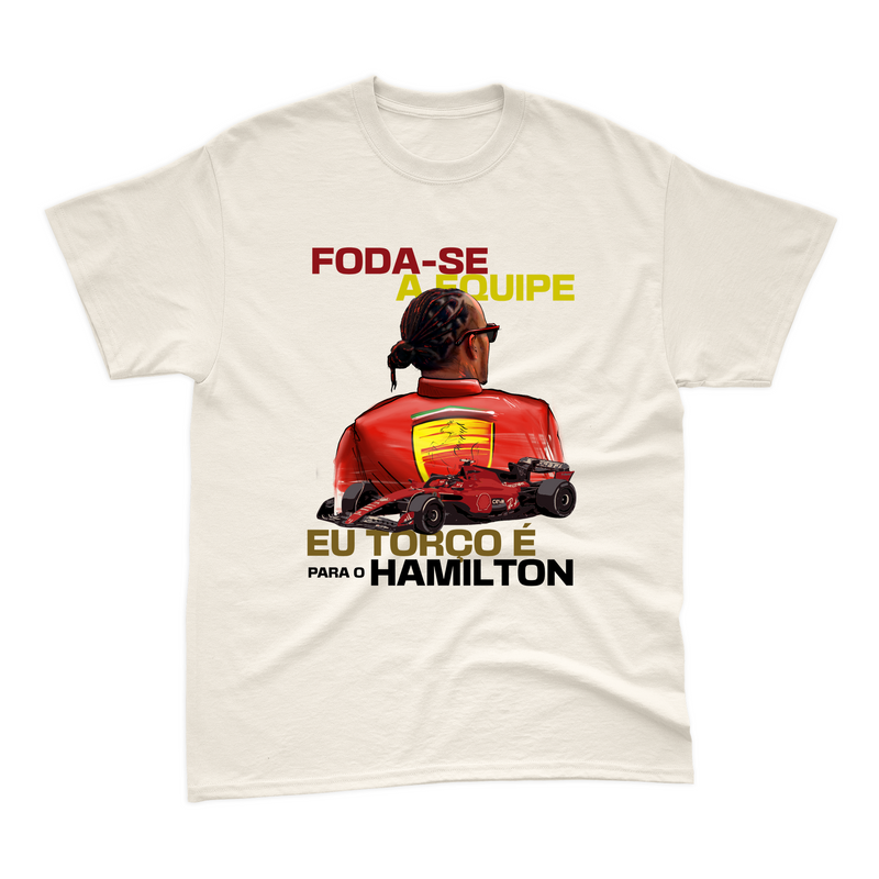 Camiseta Lewis Hamilton 2025 FOD@-SE Algodão