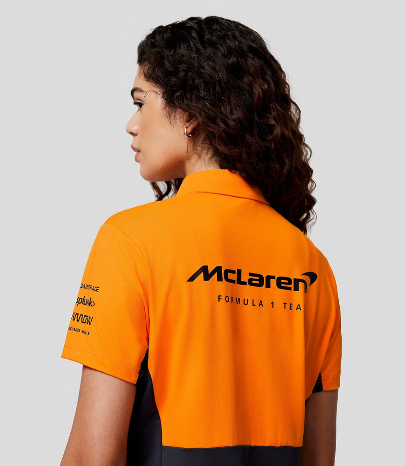 Polo Oficial Feminina da Equipe McLaren 2024